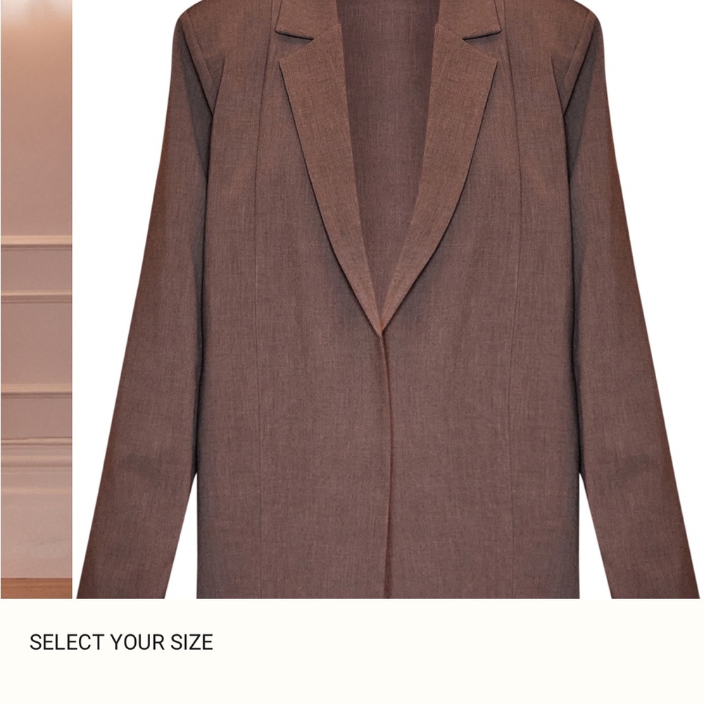 PrettyLittleThing Brown Blazer